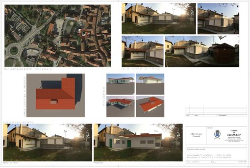 Il progetto dell'area feste