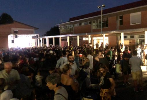 Un momento della festa "Terza di Luglio" di Morazzone in una foto dalla pagina Facebook del sindaco