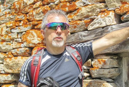 Giorgio Cassinari fotografato dalla moglie Mariaberica Giorgio Cassinari fotografato dalla moglie Mariaberica