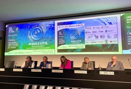 "Acqua e città: quali investimenti per un ambiente urbano resiliente", il convegno tenutosi stamattina a Ville Ponti