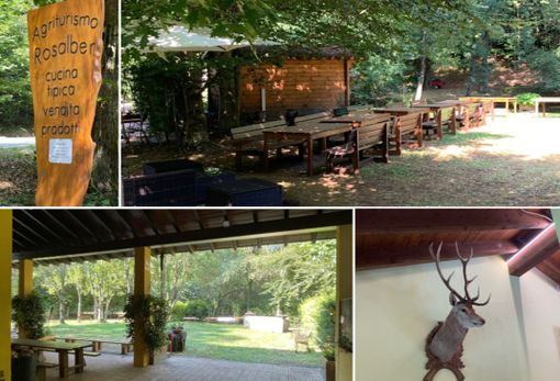 L'agriturismo Rosalber è situato al chilometro 2 della Strada Provinciale 45, tra Brinzio e Castello Cabiaglio L'agriturismo Rosalber è situato al chilometro 2 della Strada Provinciale 45, tra Brinzio e Castello Cabiaglio