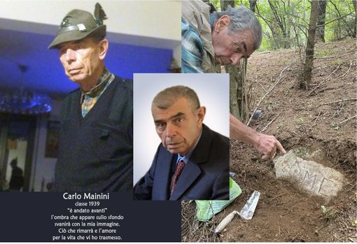 La splendida foto da alpino condivisa da Mismirigo e Carlo fiero del suo sasso con le iniziali La splendida foto da alpino condivisa da Mismirigo e Carlo fiero del suo sasso con le iniziali