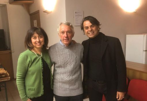 In foto: la dott.ssa Laura Cangelosi, il Sindaco di Mercallo Andrea Tessarolo e il sig. Di Spirito, collaboratore della Casa di Comunità di Sesto Calende In foto: la dott.ssa Laura Cangelosi, il Sindaco di Mercallo Andrea Tessarolo e il sig. Di Spirito, collaboratore della Casa di Comunità di Sesto Calende