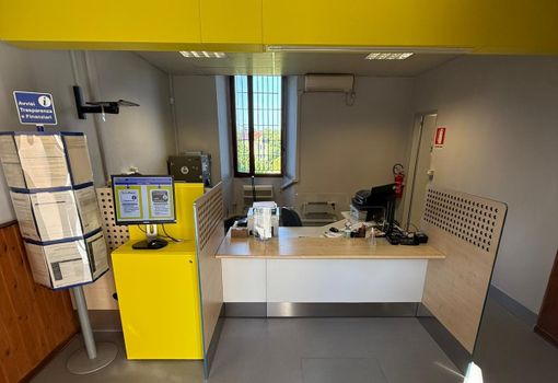 L'ufficio postale di Agra rimesso a nuovo