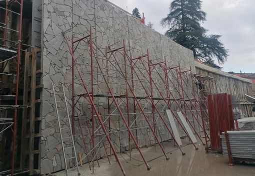 I lavori in corso nel cantiere AlpTransit di Laveno (foto da Facebook di Franco Baldi) I lavori in corso nel cantiere AlpTransit di Laveno (foto da Facebook di Franco Baldi)
