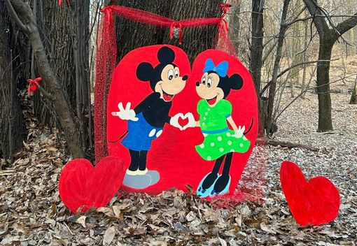 La coreografia al Laghetasc di Brebbia realizzata da Ylenia Franzetti e dai suoi famigliari