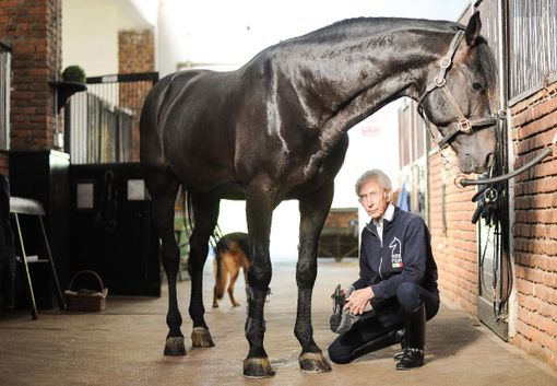 Il cassanese Vittorio Orlandi in scuderia (foto di www.vittorioorlandi.it)