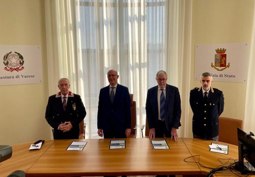 Presentato stamattina alla Questura di Varese il concorso in memoria di Merio Merlo che assegna tre borse di studio