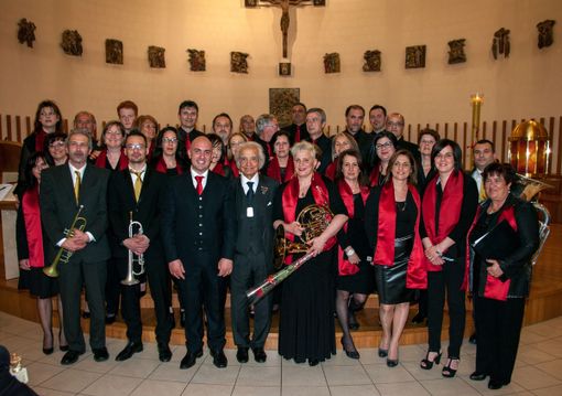 Il professor Zichichi nel 2015 a Lavena Ponte Tresa (foto dalla pagina Facebook di Stefano Cropanese realizzata da Roberto Garoscio)
