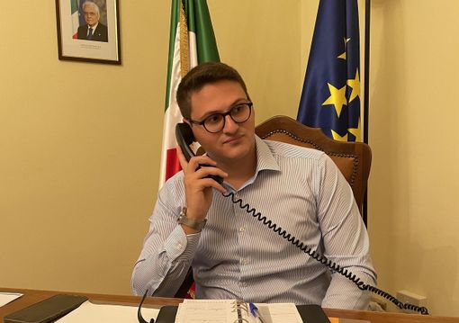 Il sindaco di Barasso Lorenzo Di Renzo Scolari