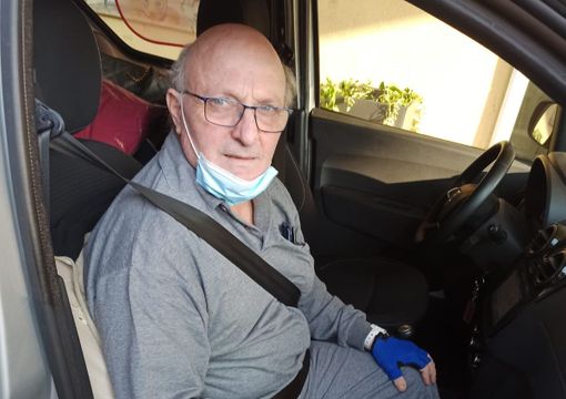 Giuseppe Ferrario ha lasciato questa mattina l'ospedale Giuseppe Ferrario ha lasciato questa mattina l'ospedale