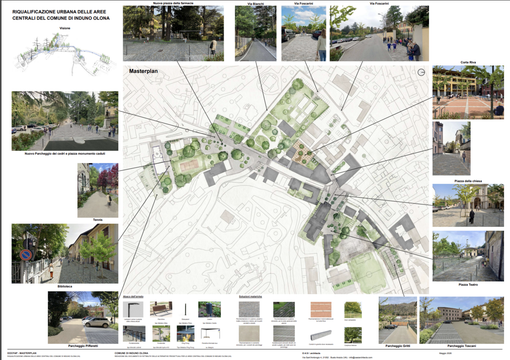 Il masterplan della riqualificazione del centro di Induno Olona