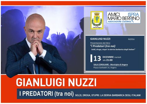 Gianluigi Nuzzi ad Angera martedì 13 dicembre