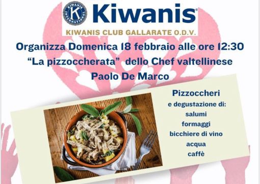 Oggi una pizzoccherata per Nicolò Maja Oggi una pizzoccherata per Nicolò Maja