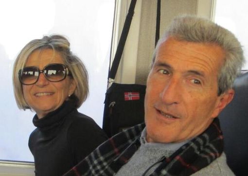 Luigi Manueli insieme a sua moglie, che ci ha fatto avere le splendide foto storiche che trovate nella galleria Luigi Manueli insieme a sua moglie, che ci ha fatto avere le splendide foto storiche che trovate nella galleria