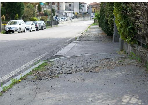 Foto di via Roma dalla pagina Facebook del sindaco Gabri Foto di via Roma dalla pagina Facebook del sindaco Gabri