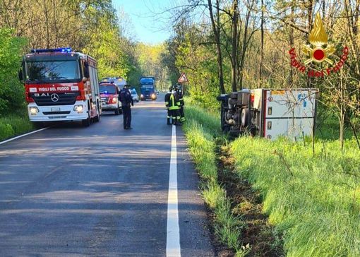 L'incidente avvenuto a Mornago L'incidente avvenuto a Mornago