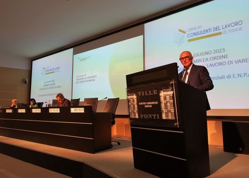 Il presidente Michele Frattini