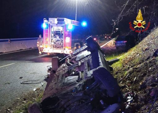 Le immagini dell'incidente