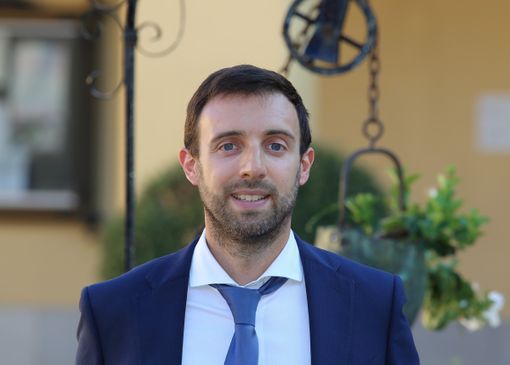 Il sindaco di Comerio Michele Ballarini