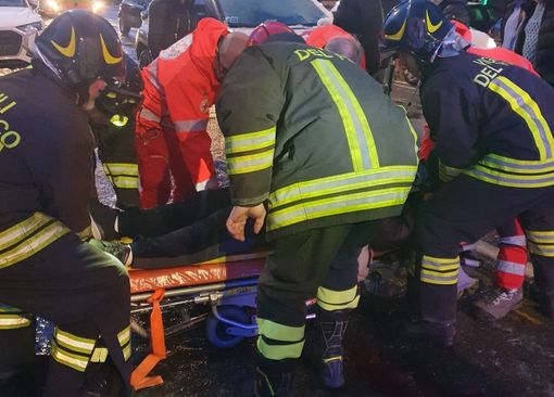 I soccorritori sul posto