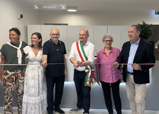 L'inaugurazione della nuova casa di riposo di Corgeno a Vergiate