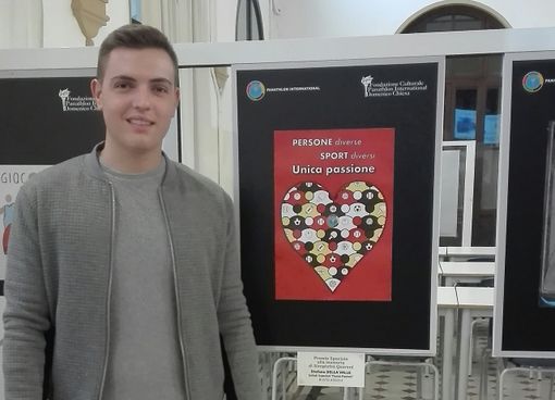 Uno studente dell’Olga Fiorini tra i premiati ad un concorso internazionale di grafica