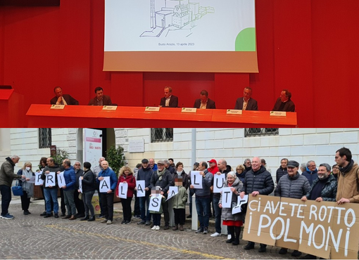In cento al flash mob “no inceneritore”. Poi qualche scintilla all’incontro con Neutalia In cento al flash mob “no inceneritore”. Poi qualche scintilla all’incontro con Neutalia