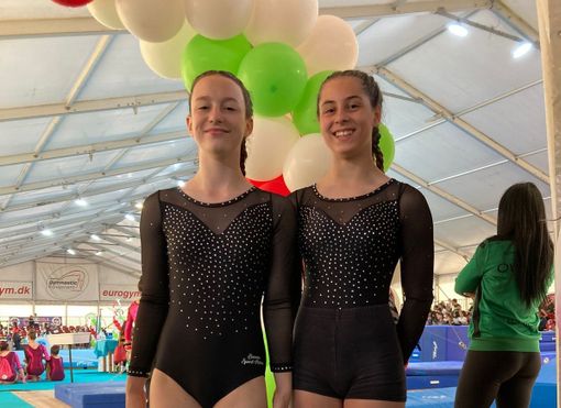 FOTO. Le ginnaste della Besozzo Sport Active alla "conquista" dell'Italia