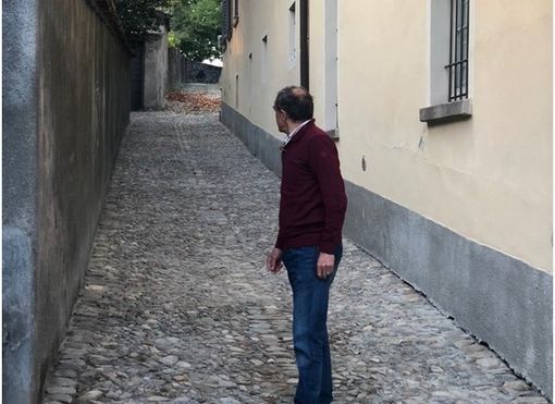 Via Castello riqualificata a Morazzone