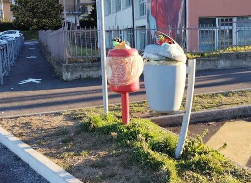 Le immagini scattate dalla lista civica Vivere Gavirate