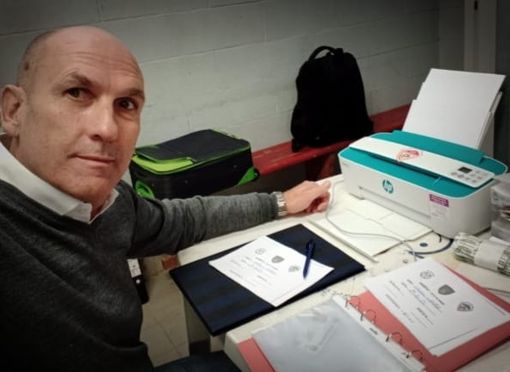 La foto con cui Stefano Pertile ha accompagnato il suo post