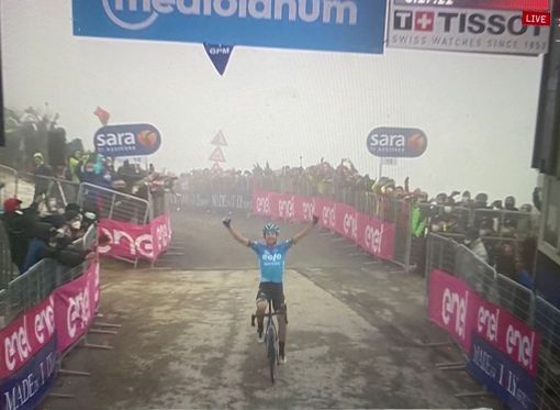 Fortunato come Basso: abbatte da eroe il "mostro" Zoncolan ma il semieroe si chiama Alessandro Covi