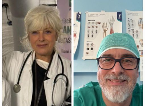 I nuovi primari di Asst Sette Laghi Cristina Romano e Diego Baù