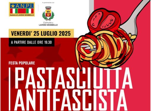 Al Circolino di Mombello la "pastasciutta antifascista" dell'Anpi di Laveno