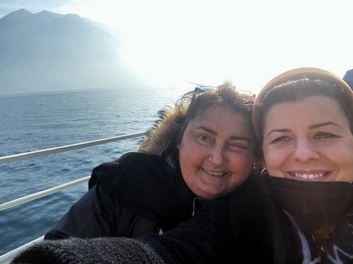 Antoniana Barletta con l'amica Antonella, la vicequestore scomparsa nell'aprile 2023 Antoniana Barletta con l'amica Antonella, la vicequestore scomparsa nell'aprile 2023