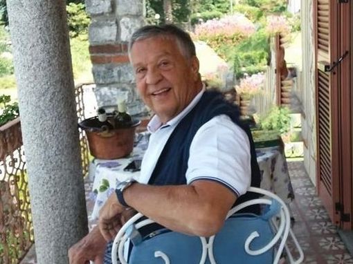 Renato Pozzetto nel giorno del suo compleanno lo scorso luglio (foto dalla pagina Facebook della pagina ufficiale dell'attore)