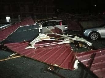 Le immagini della devastazione ad Alessandria pubblicate dal Centro Meteo Piemonte e postate dalla pagina Facebook di NaturalMeteo Le immagini della devastazione ad Alessandria pubblicate dal Centro Meteo Piemonte e postate dalla pagina Facebook di NaturalMeteo