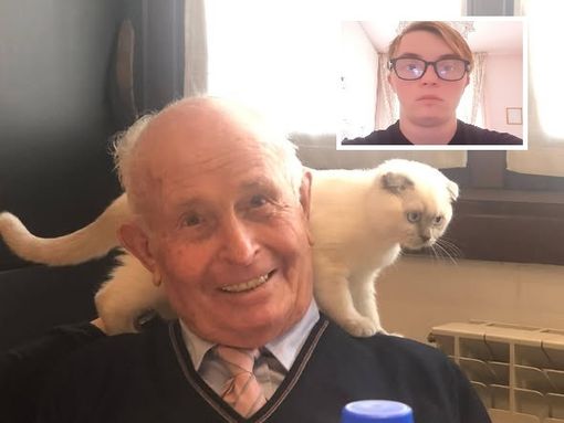 Filadelfio Calcaterra. Nel riquadro, Riccardo Maino Filadelfio Calcaterra. Nel riquadro, Riccardo Maino