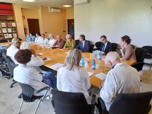 La conferenza stampa dedicata alla mattinata di visite senologiche e ginecologiche gratuite La conferenza stampa dedicata alla mattinata di visite senologiche e ginecologiche gratuite