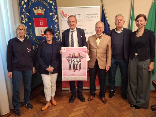 La presentazione di "Senologia al centro" 2024, a palazzo Gilardoni