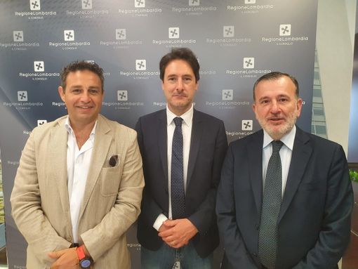 Da sinistra, Astuti, Licata e Ferrazzi Da sinistra, Astuti, Licata e Ferrazzi