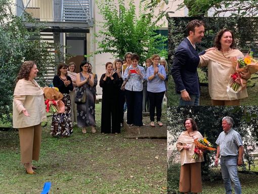 VIDEO. La dirigente Cristina Boracchi va in pensione: «Al liceo Crespi 17 anni esaltanti»