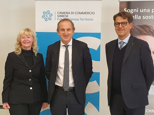 Grazia Cerini, Emanuele Antonelli e Fabio Lunghi