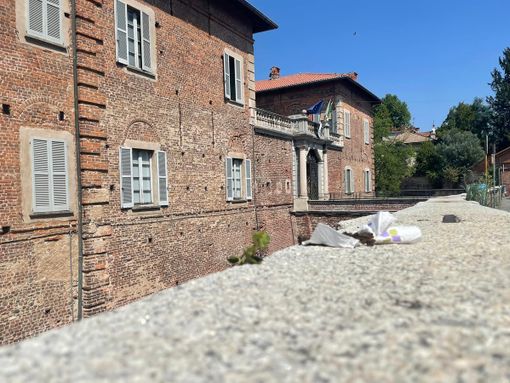 Una delle foto postate dal sindaco Baroffio