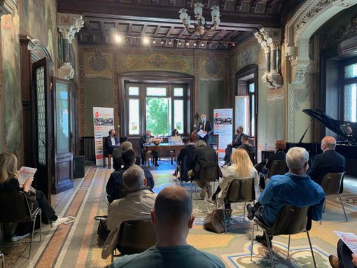 La presentazione di BA Classica a Villa Ottolini-Tosi