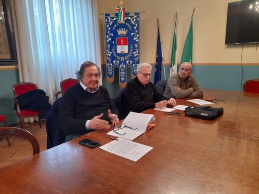 Da sinistra, Gigi Farioli, Maurizio Maggioni e Santo Cascio
