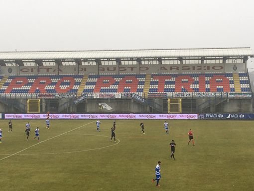 Pro Patria - Olbia, Kolaj regola i conti ed esulta (foto di Marco Giussani) Pro Patria - Olbia, Kolaj regola i conti ed esulta (foto di Marco Giussani)