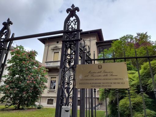 La sede del conservatorio Puccini La sede del conservatorio Puccini
