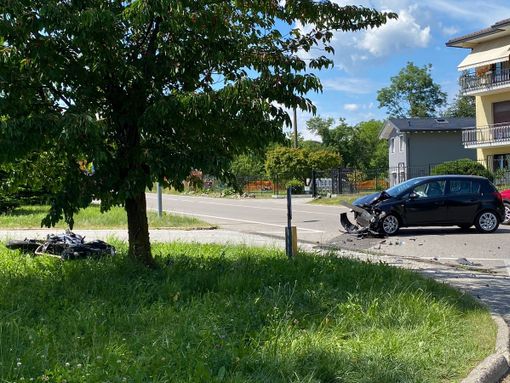 Le immagini dell'incidente Le immagini dell'incidente